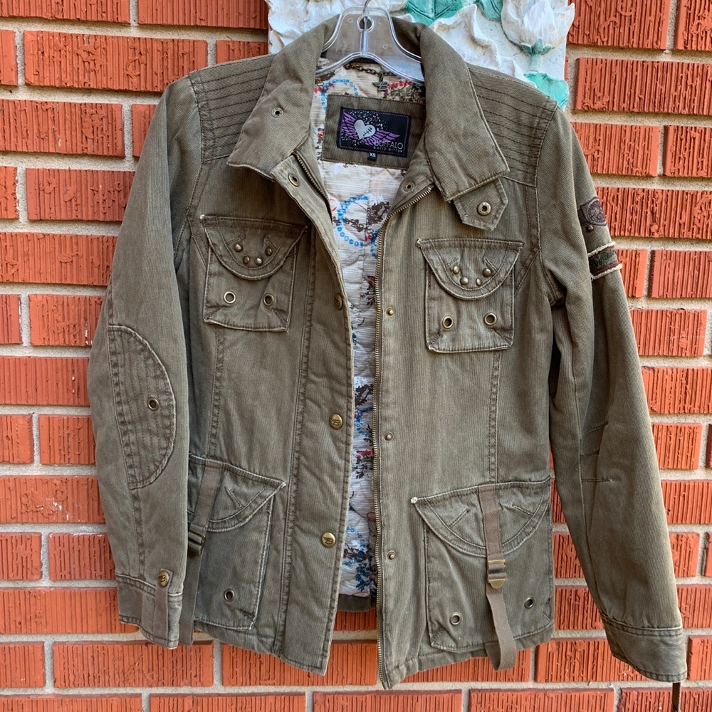 Buffalo David Bitton Military Style Jacket
